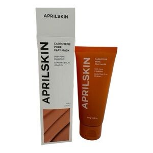 NIB AprilSkin Carrotene Pore Clay Mask 100g Deep Cleansing Korean Skincare